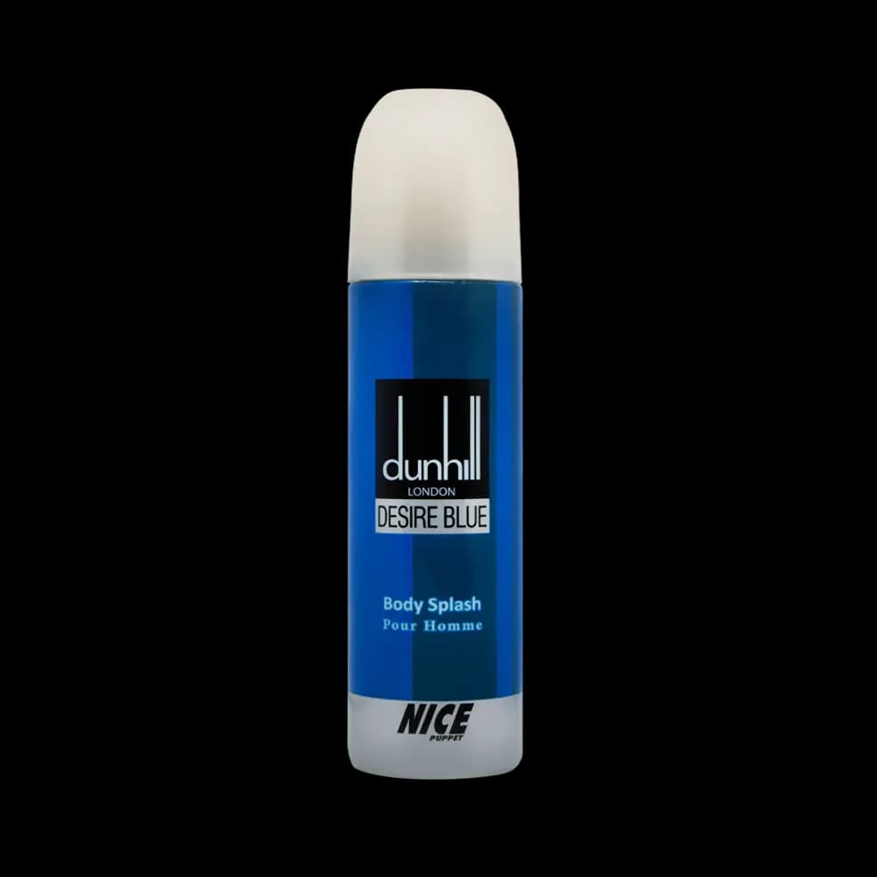 بادی اسپلش مردانه نایس پاپت مدل Dunhill Desire Blue حجم 230 میلی لیتر