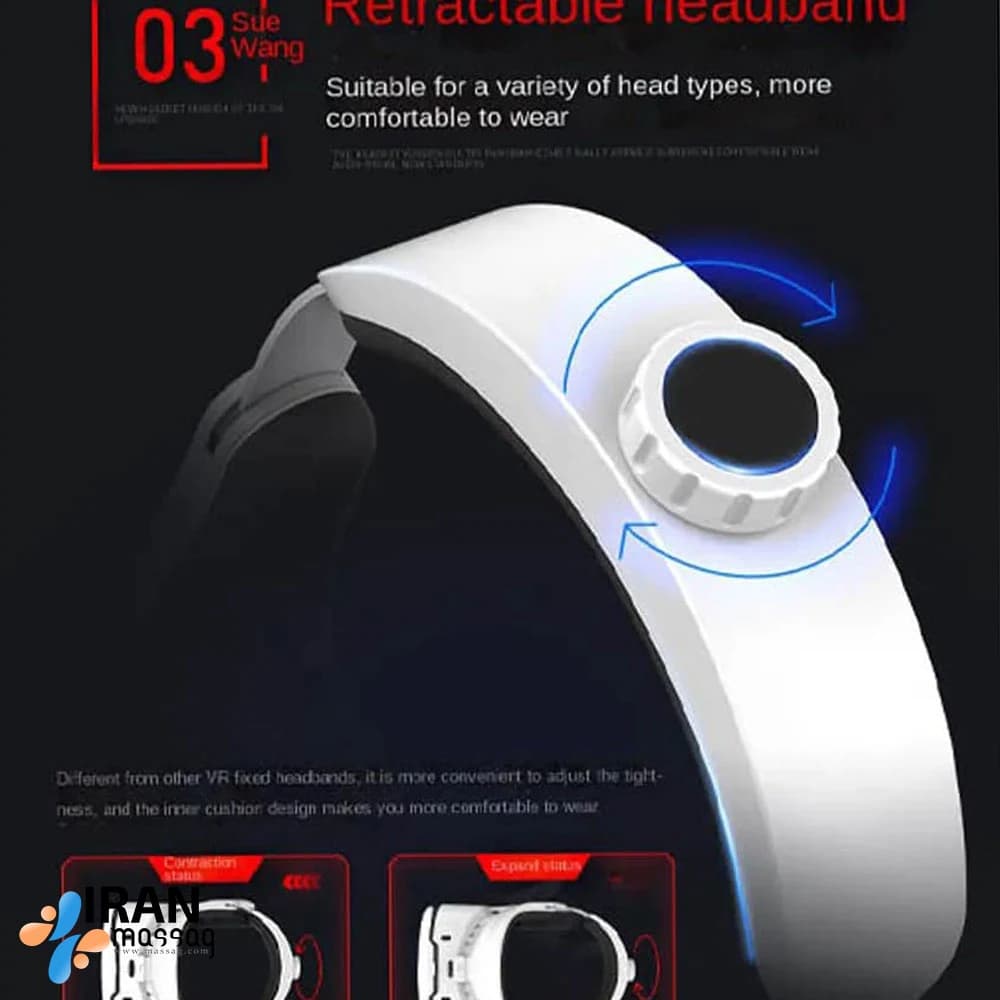عینک واقعیت مجازی شاینکن مدل VR-G02EF | — تصویر ۴