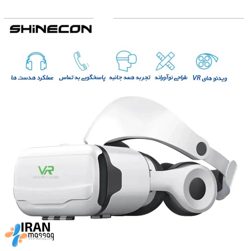 عینک واقعیت مجازی شاینکن مدل VR-G02EF | — تصویر ۳