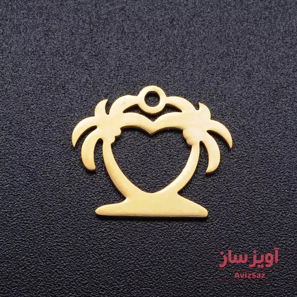 گردنبند درخت نخل کد 101646