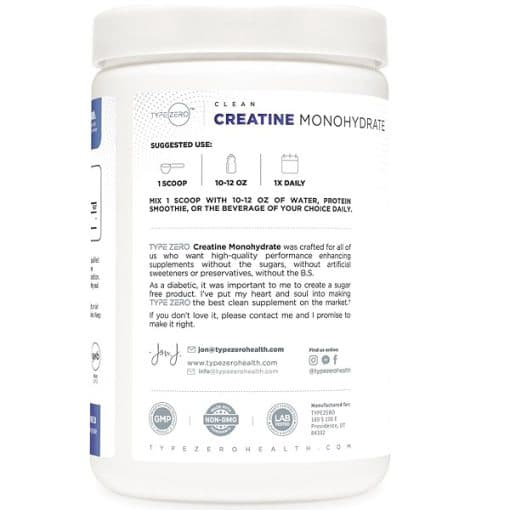 کراتین مونوهیدرات تایپ زیرو Type Zero Creatine Monohydrate — تصویر ۴