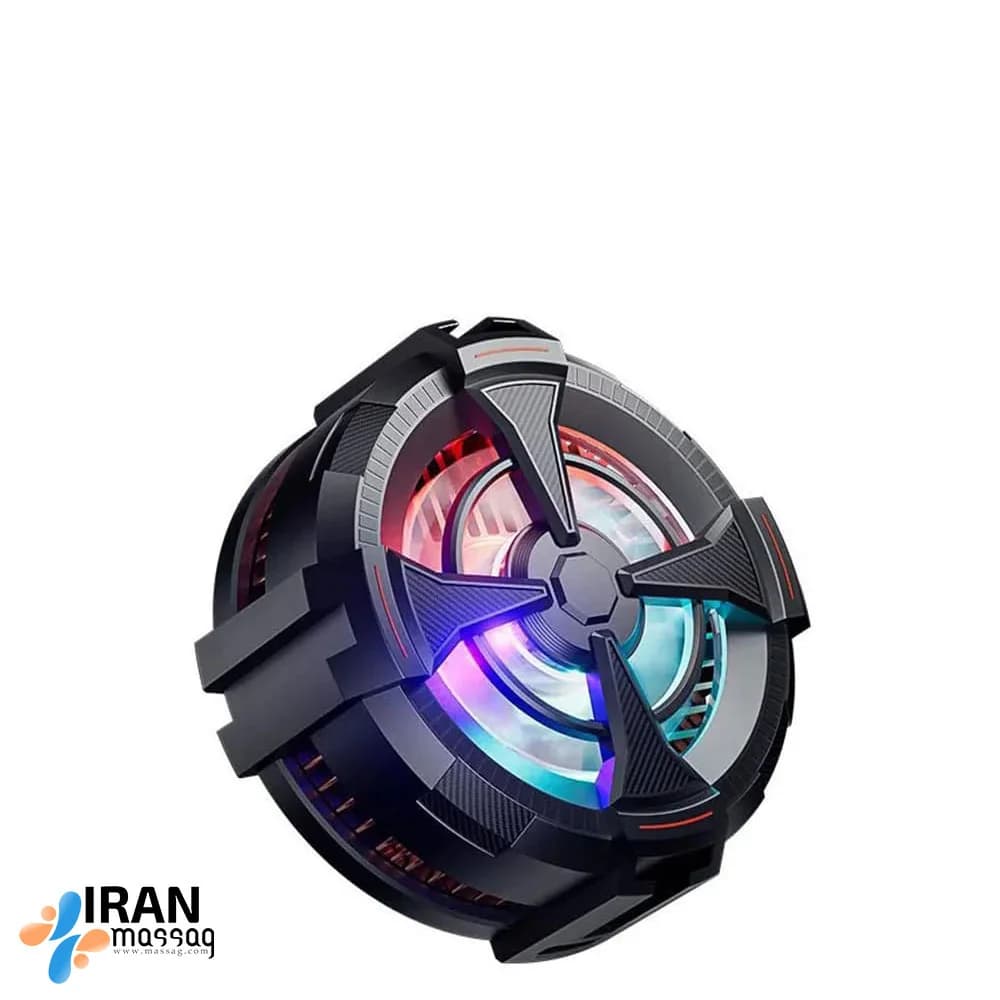 فن خنک‌کننده گوشی مدل AL-12 | مگنتی و رادیاتوری و دارای موتور کم‌صدا