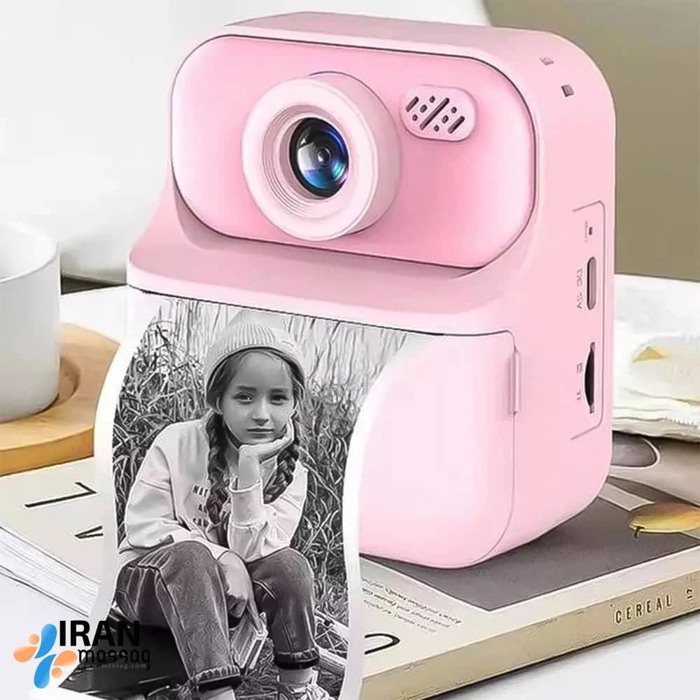 دوربین کودک مدل P02S-3 | چاپ فوری و فیلم‌برداری Full HD — تصویر ۳