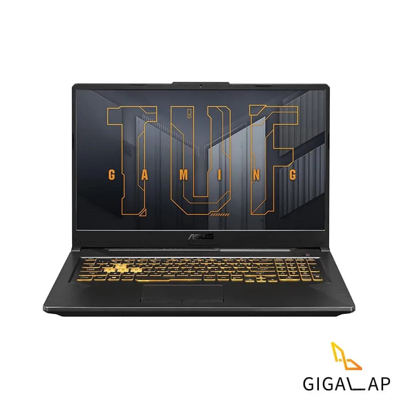 لپ تاپ ASUS TUF 17 مدل RYZEN 7 5800H 16GB 512GB SSD 6GB RTX 3060 17 INCH FHD 144Hz