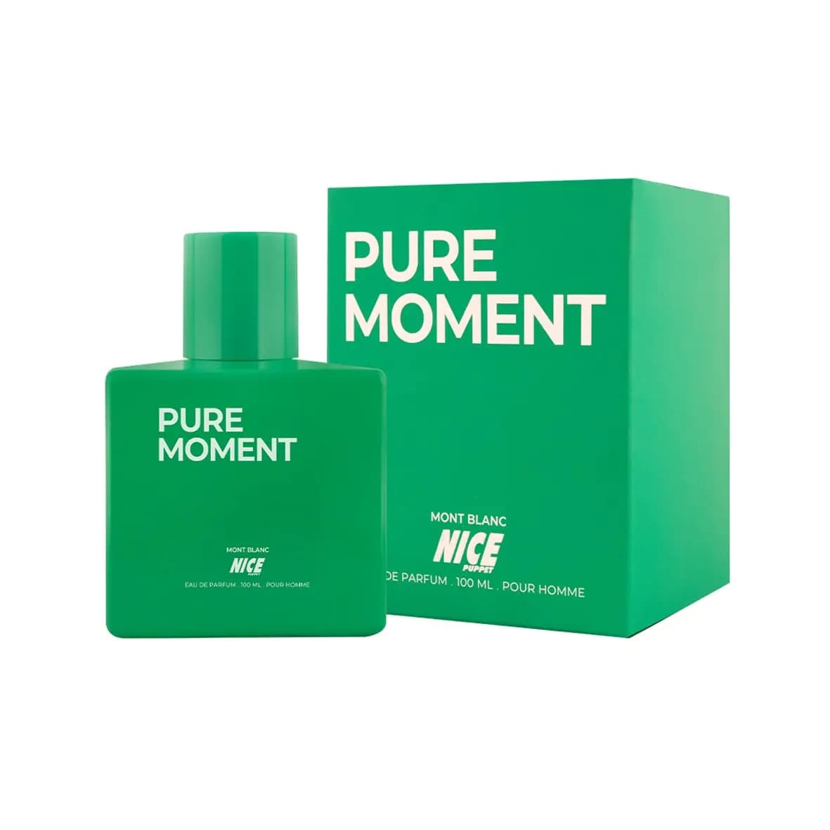 ادوپرفیوم نایس پاپت Pure Moment مردانه حجم 100 میلی لیتر – رایحه Mont Blanc Legend