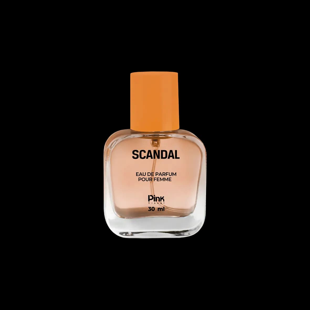 عطر جیبی زنانه پینک ویژوآل مدل Scandal حجم 30 میلی لیتر