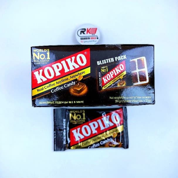 آبنبات قهوه ورقه ای کوپیکو KOPIKO مدل Coffee candy — تصویر ۲