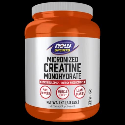 کراتین مونوهیدرات میکرونایز ناو 1 کیلو NOW Creatine Monohydrate