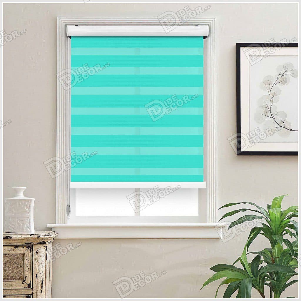 پرده زبرا تک رنگ چاپی کد ZCO-113