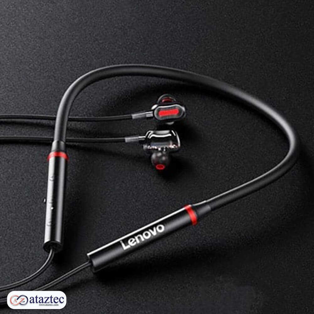 هندزفری بلوتوثی لنوو مدل HE05 pro | مقاومت در برابر آب و بلوتوث ۵.۰ — تصویر ۴