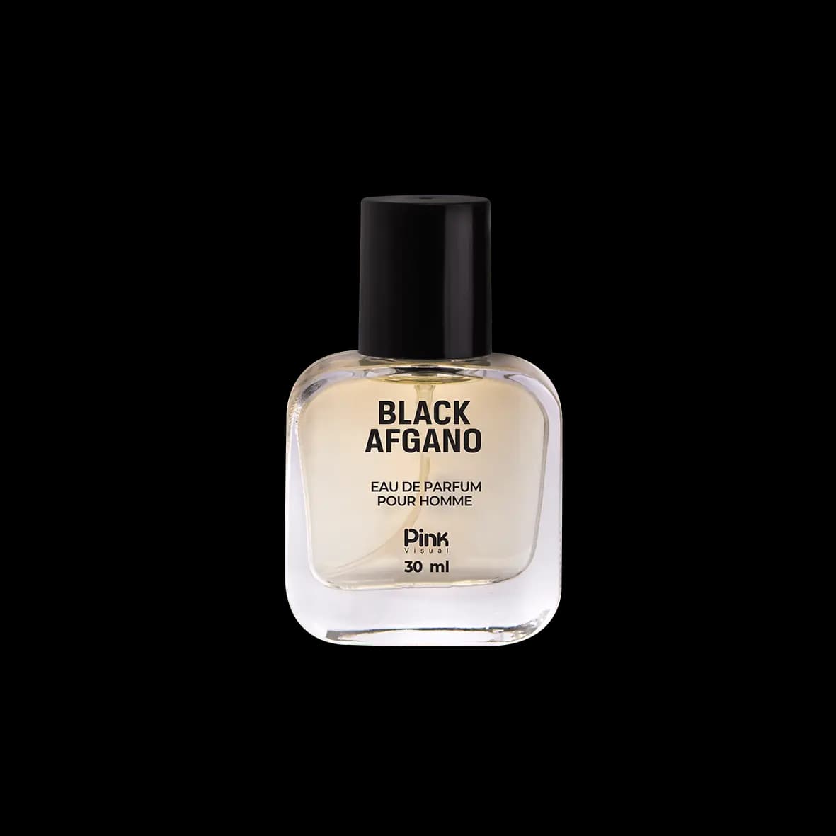 عطر جیبی پینک ویژوآل مدل Black Afghan حجم 30 میلی لیتر