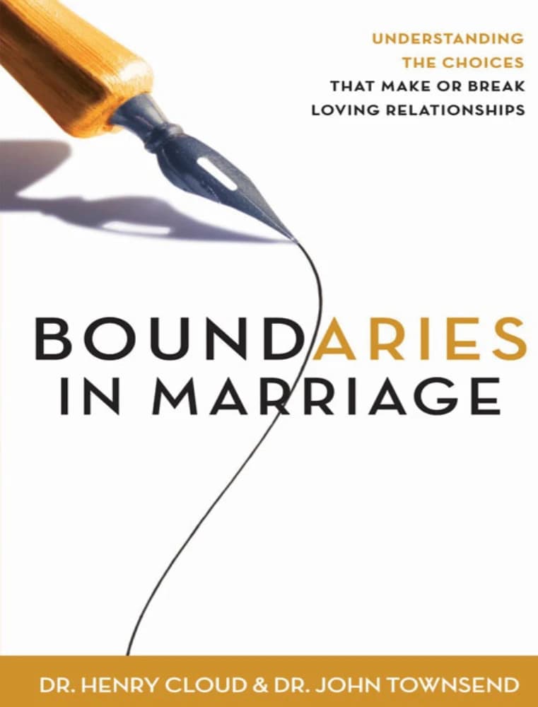 کتاب Boundaries in Marriage (مرزها در ازدواج) نسخه انگلیسی PDF | هنری کلاد و جان تاونسند