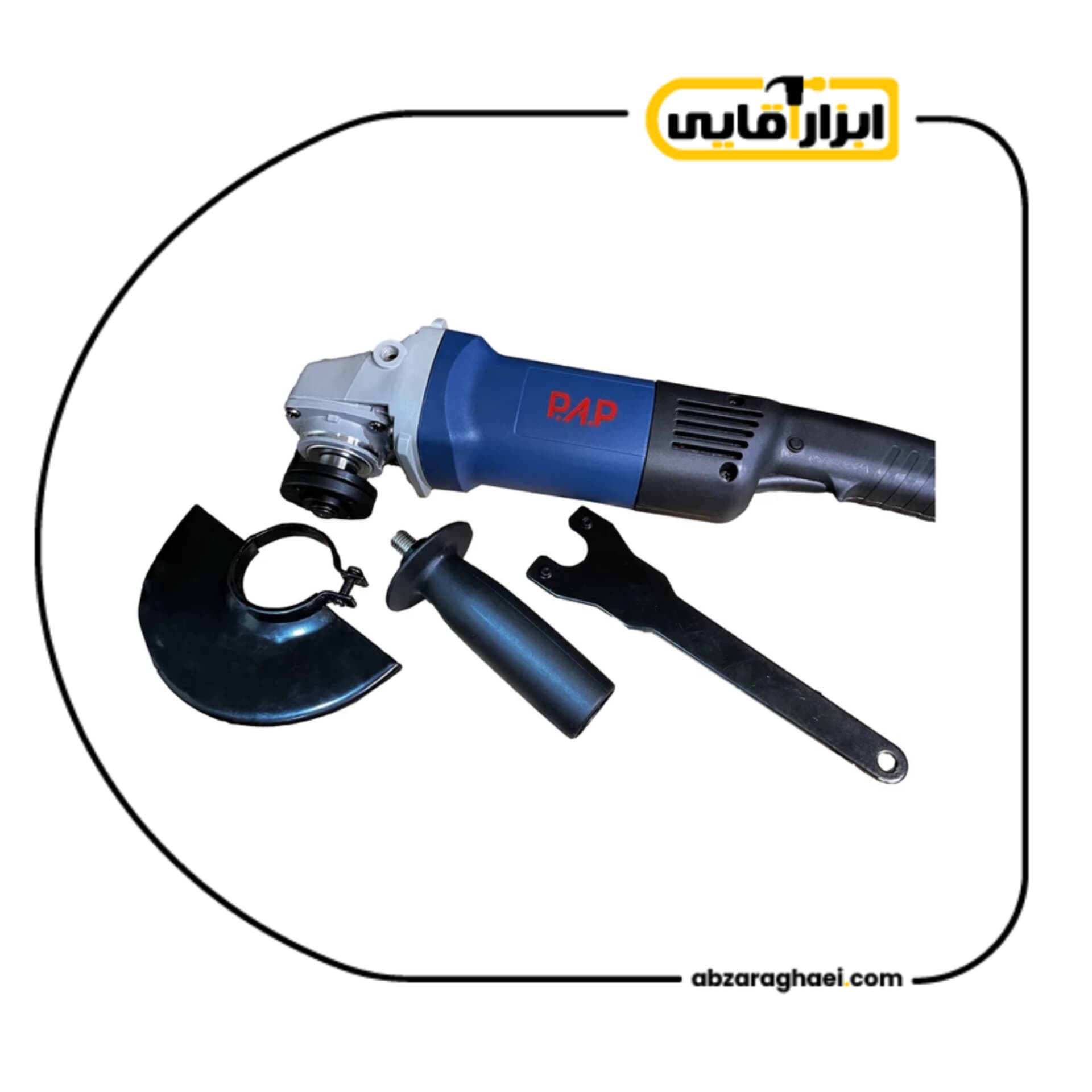 مینی فرز دسته بلند 1100 وات پی ای پی مدل AG-3111 — تصویر ۳