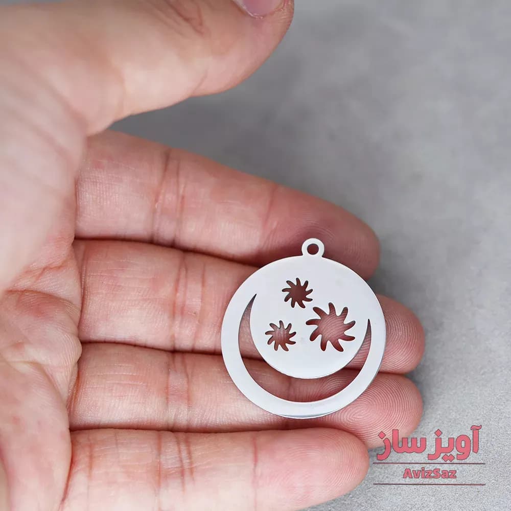گردنبند ماه کد 101535