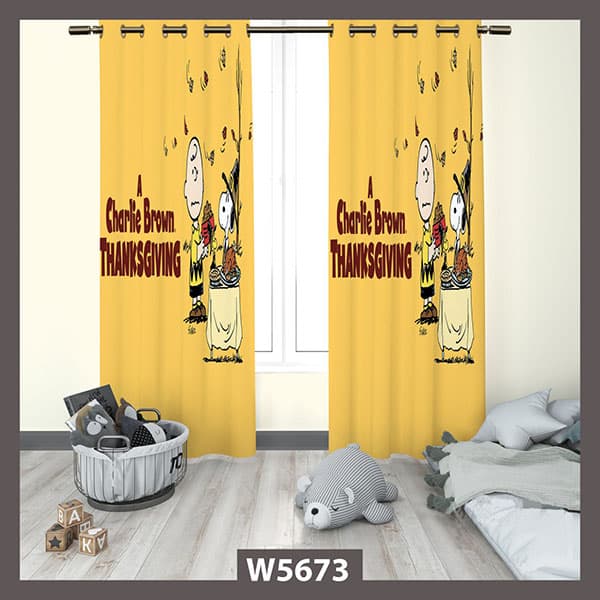 پرده کودک کارتونی مدرن کد W5673