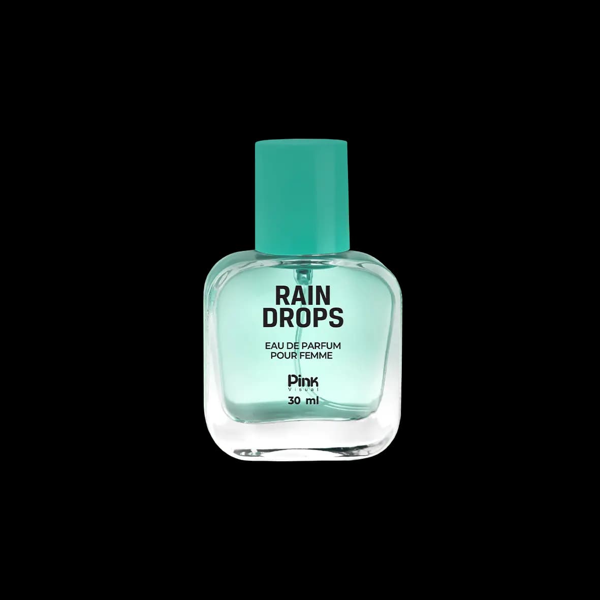 عطر جیبی زنانه پینک ویژوآل مدل Raindrops حجم 30 میلی لیتر