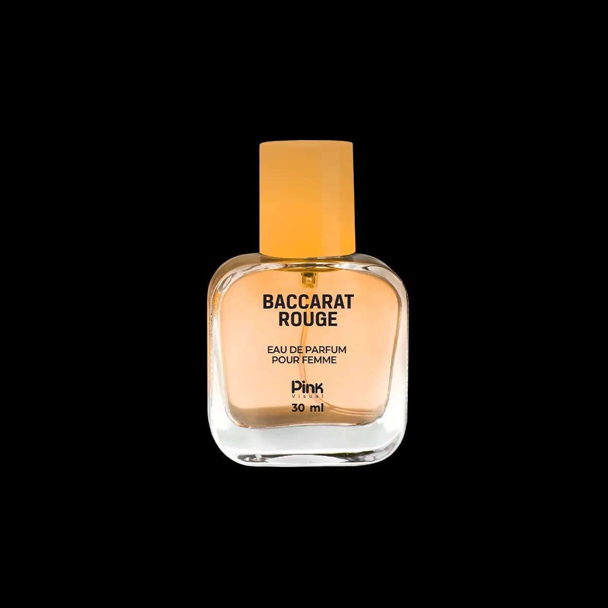 عطر جیبی پینک ویژوآل مدل Baccarat Rouge حجم 30 میلی لیتر