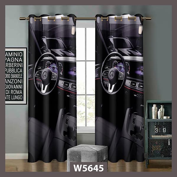 پرده چاپی داشبورد اتومبیل کد W5645