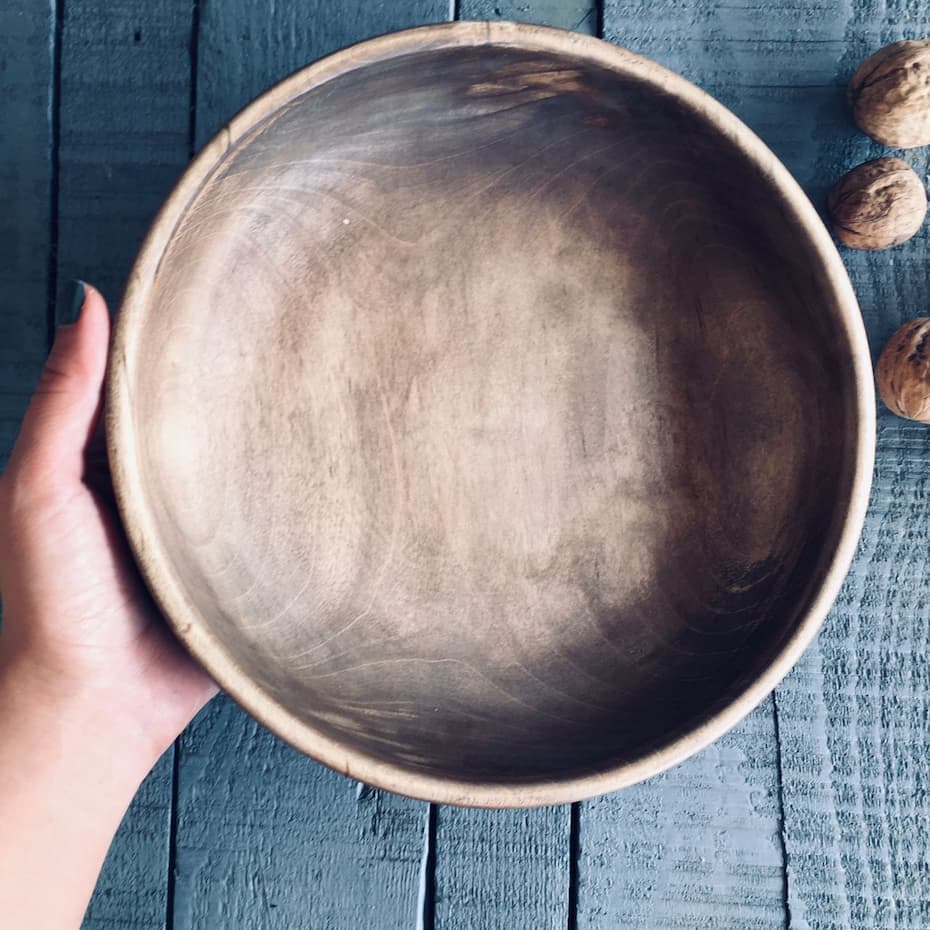 کاسه چوبی کد 402 — تصویر ۴