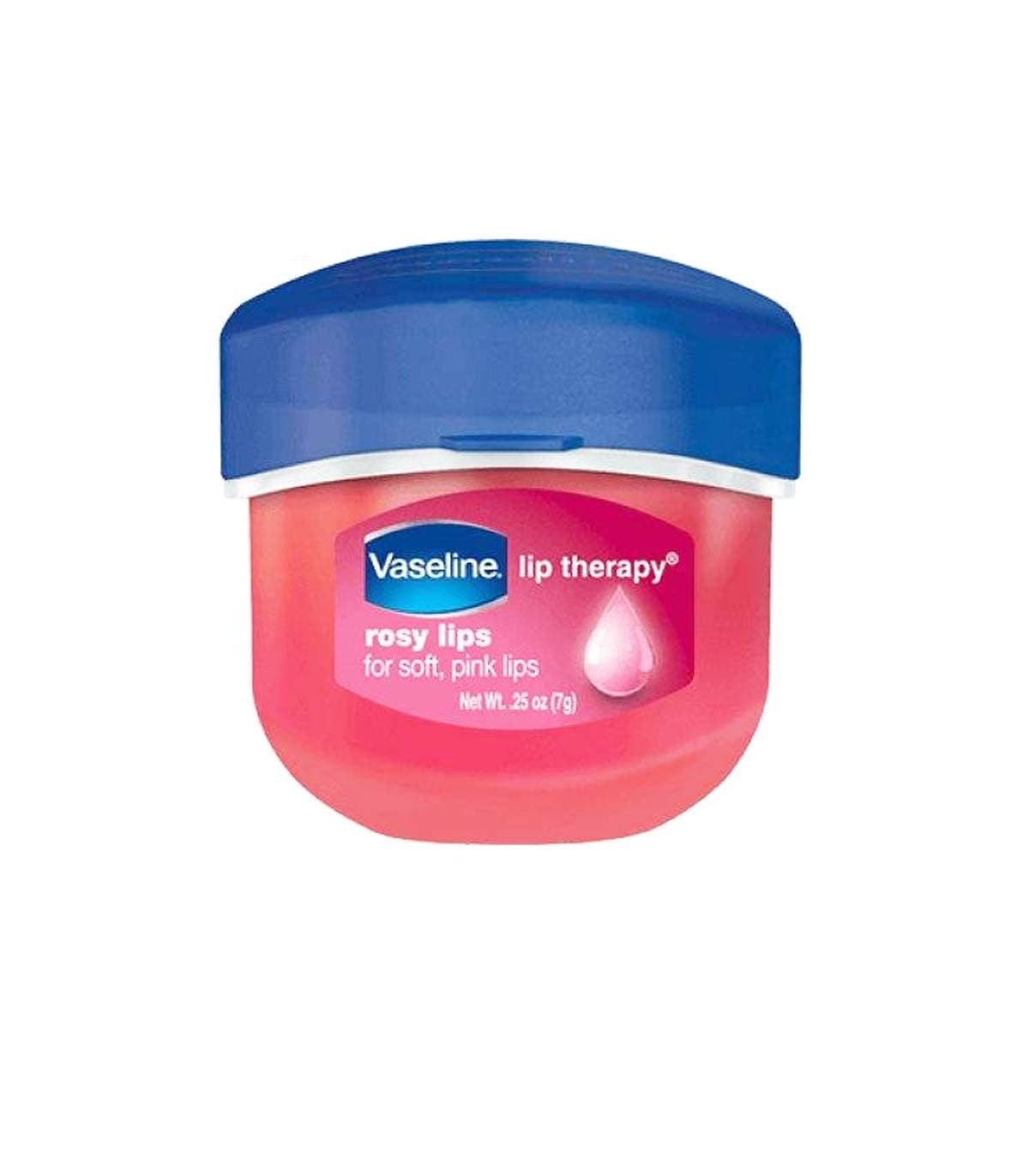 بالم لب وازلین مرطوب کننده مدل رز Vaseline Rosy Lips — تصویر ۲