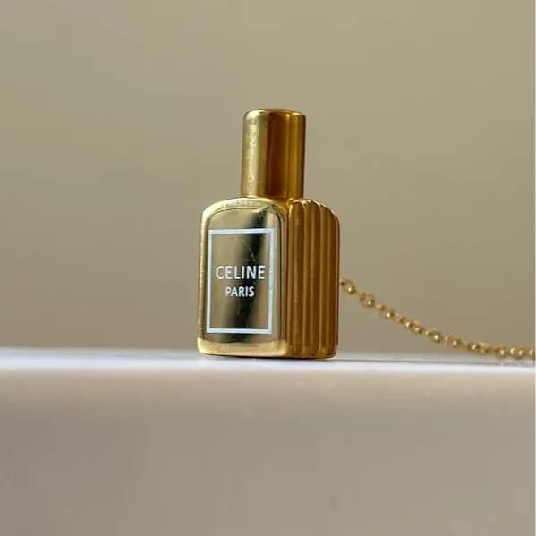گردنبند عطر یار – ست دو نفره – یونیسکس زنانه و مردانه رنگ طلایی و نقره ای استیل رنگ ثابت — تصویر ۵