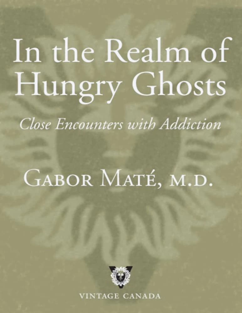 کتاب In the Realm of Hungry Ghosts (در قلمرو ارواح گرسنه: مواجهه‌ای نزدیک با اعتیاد) نسخه انگلیسی PDF | گابور ماته