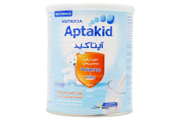 شیر خشک آپتاکید نوتریشیا (مناسب کودکان بالای 2 سال) 400 گرمNutricia Aptakid Milk Powder 400 g