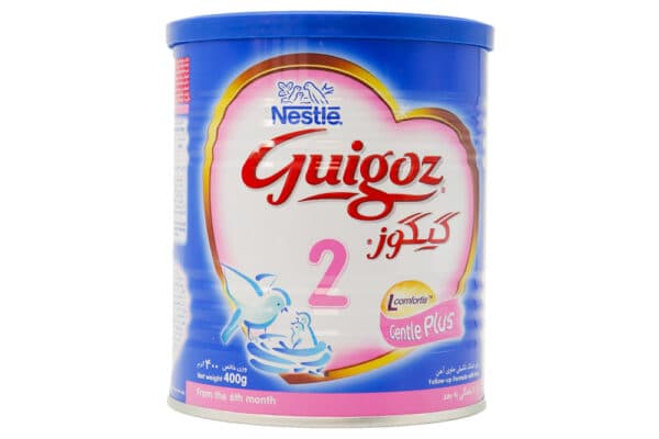 شیر خشک گیگوز ۲ نستله (مناسب شیرخوران از ۶ تا ۱۲ ماهگی) 400 گرمNestle Guigoz 2 Milk Powder 400 g