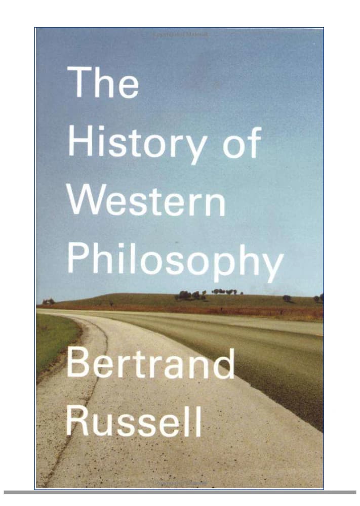 کتاب History of Western Philosophy (تاریخ فلسفه غرب) نسخه انگلیسی PDF | برتراند راسل