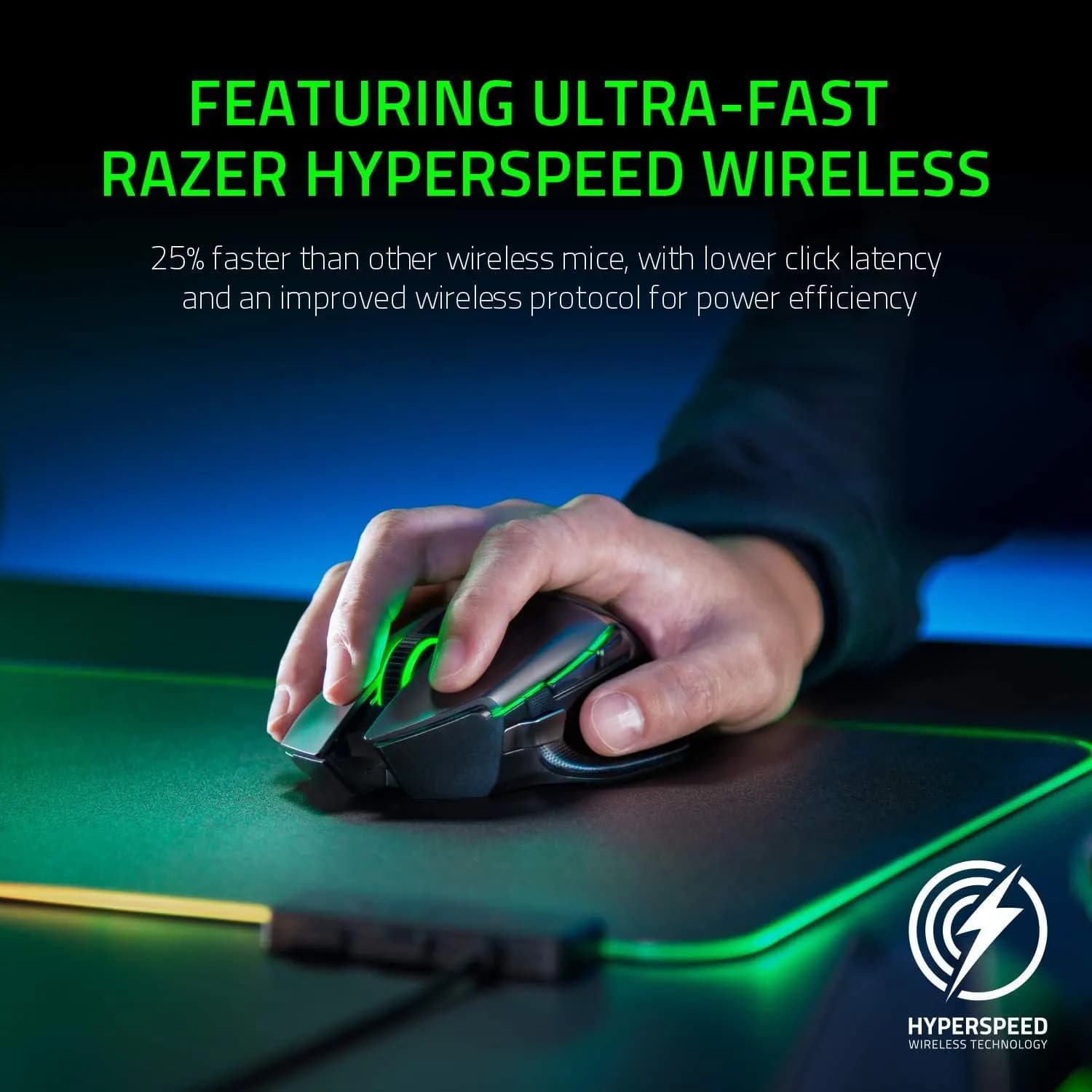 موس گیمینگ بی سیم ریزر با شارژر Razer Basilisk Ultimate with Charging Dock — تصویر ۲