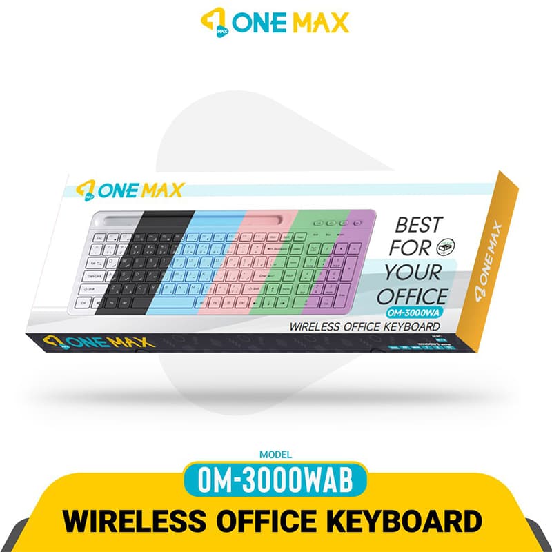 کیبورد بی سیم اورجینال وان مکس مدل OM-3000 — تصویر ۵