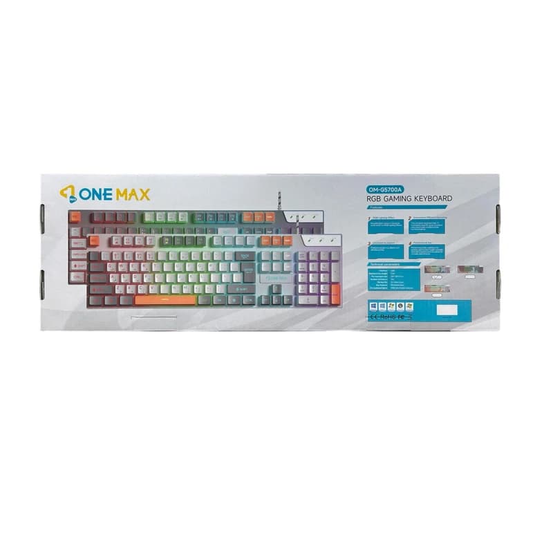 کیبورد سیم دار گیمینگ اورجینال وان مکس مدل OM-G5700 — تصویر ۴