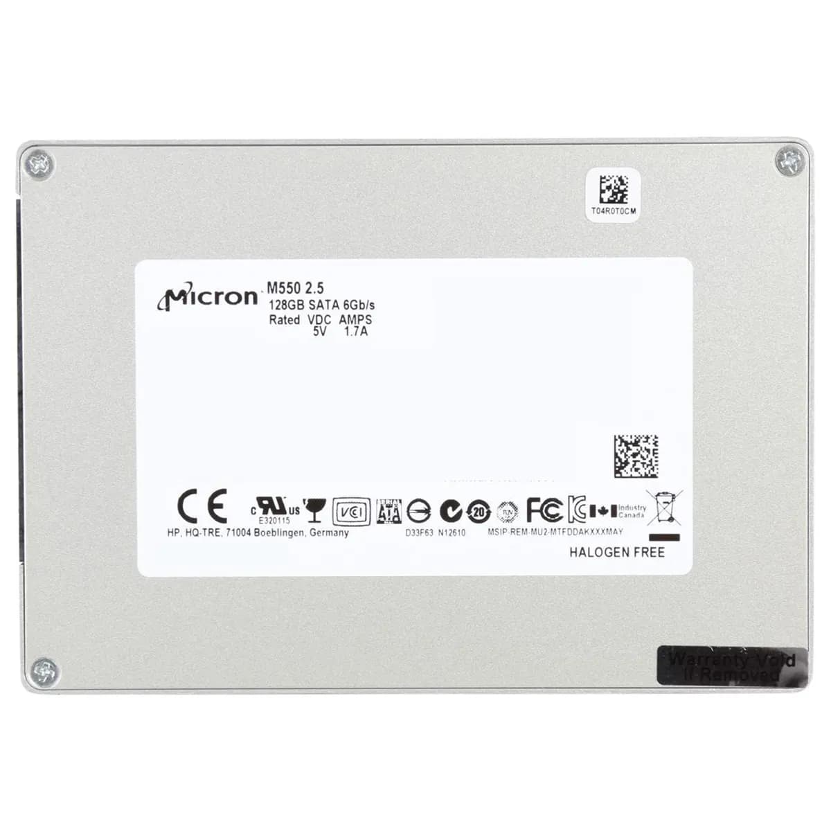 حافظه اس اس دی میکرون SSD Micron M550 128GB MTFDDAK128MAY
