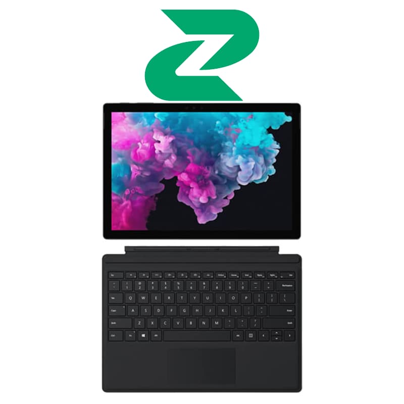 لپ تاپ استوک صحفه لمسی 12.3 اینچی مایکروسافت مدل Surface Pro 6 پردازنده i7 رم 8 گیگابایت هارد 256 گیگابایت SSD گرید ++A — تصویر ۴