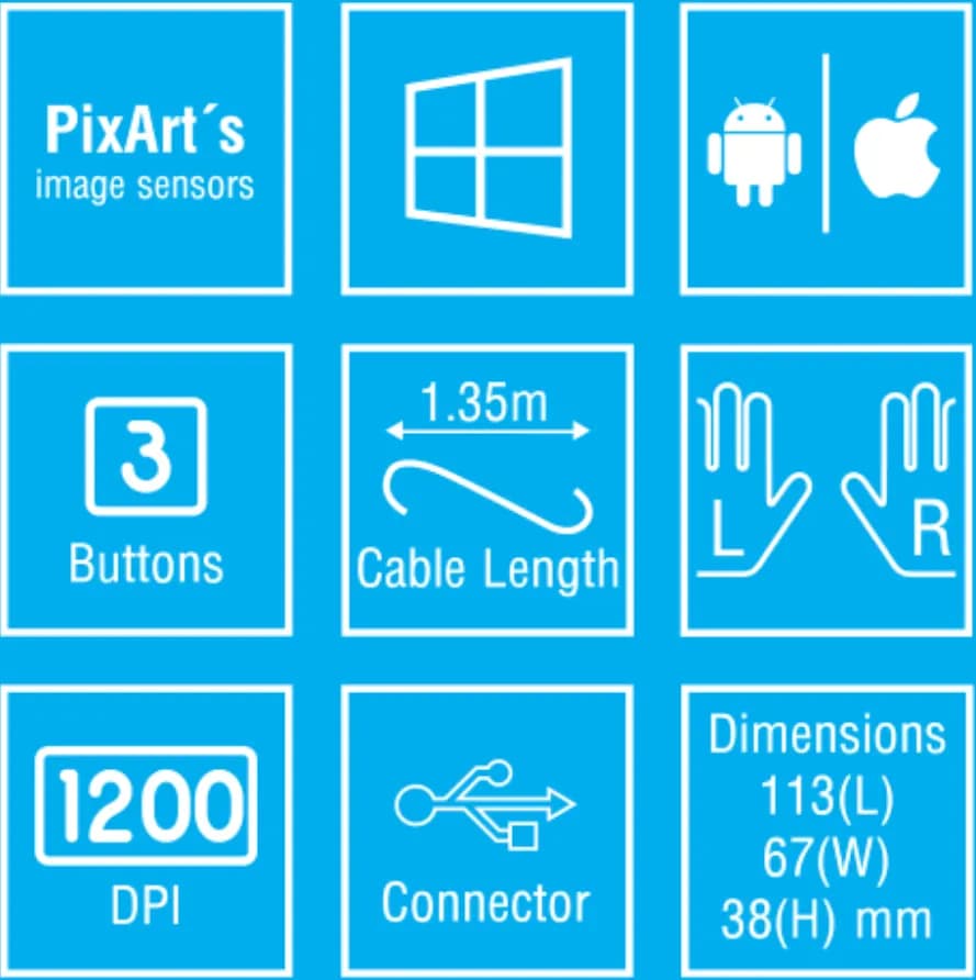 موس باسیم بیاند مدل BM-1210 — تصویر ۶