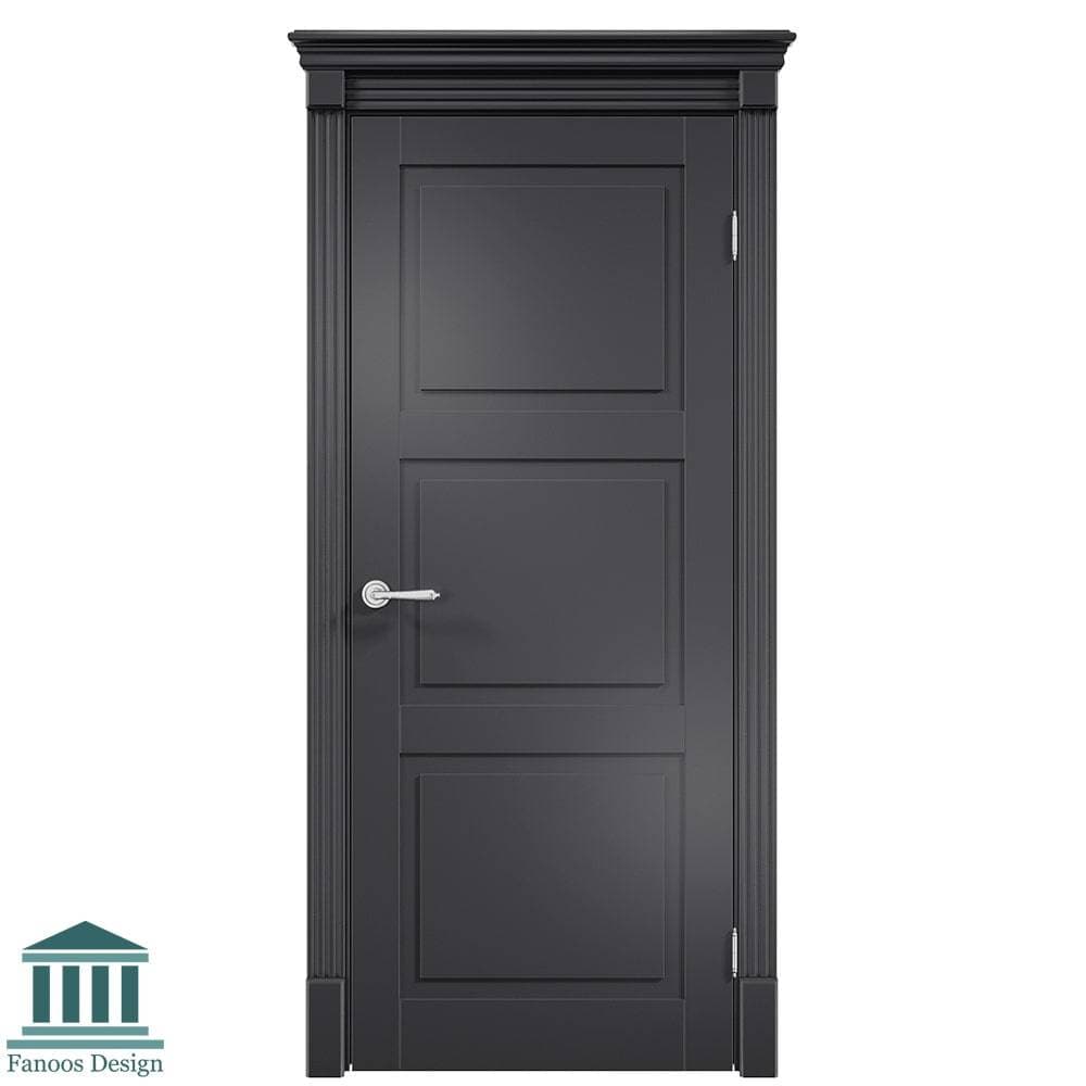 درب اتاق خواب MDF سه قاب کد 30775