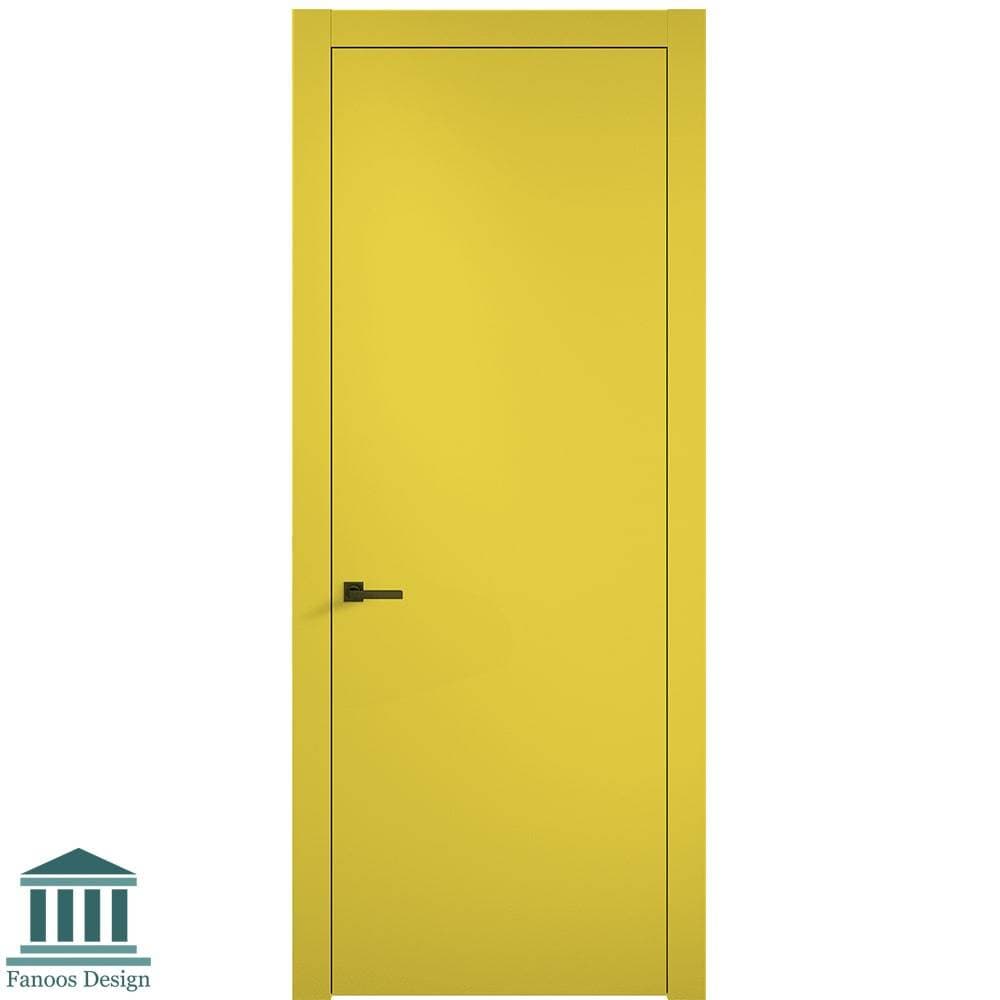 درب اتاق خواب MDF ساده با رنگ پوششی کد 30768 — تصویر ۴
