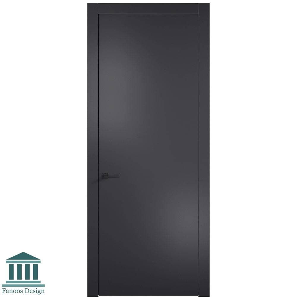 درب اتاق خواب MDF ساده با رنگ پوششی کد 30768 — تصویر ۳