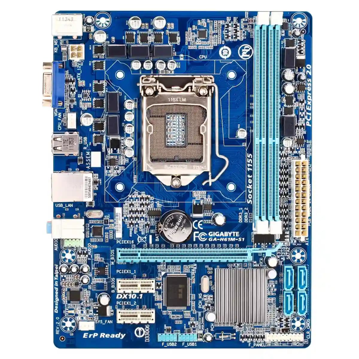 مادربورد گیگابایت مدل Gigabyte GA-H61M-S1