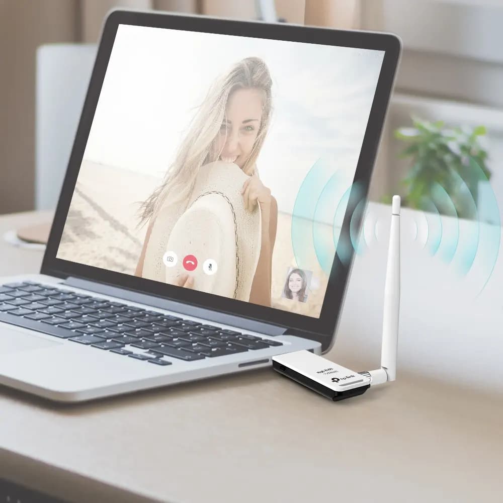 دانگل وای فای تی پی لینک مدل TP-Link TL-WN722N v4.0 150Mbps — تصویر ۶