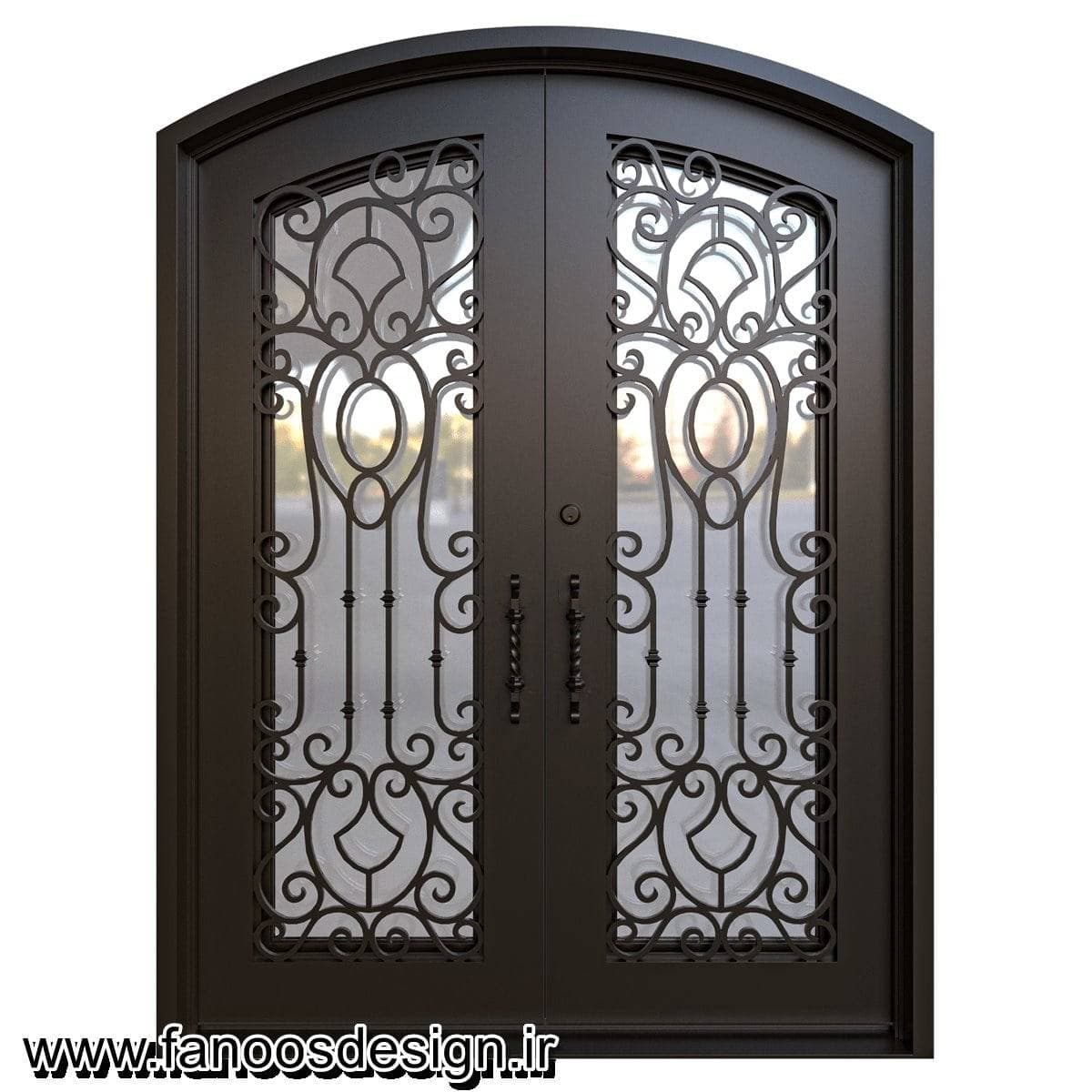 درب دولنگه لابی آهنی کد 30713