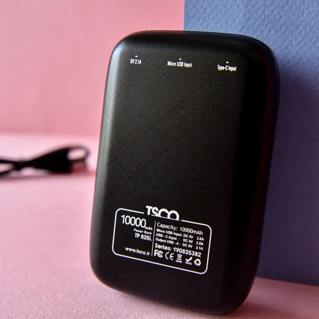 پاور بانک تسکو TP 825L — تصویر ۷