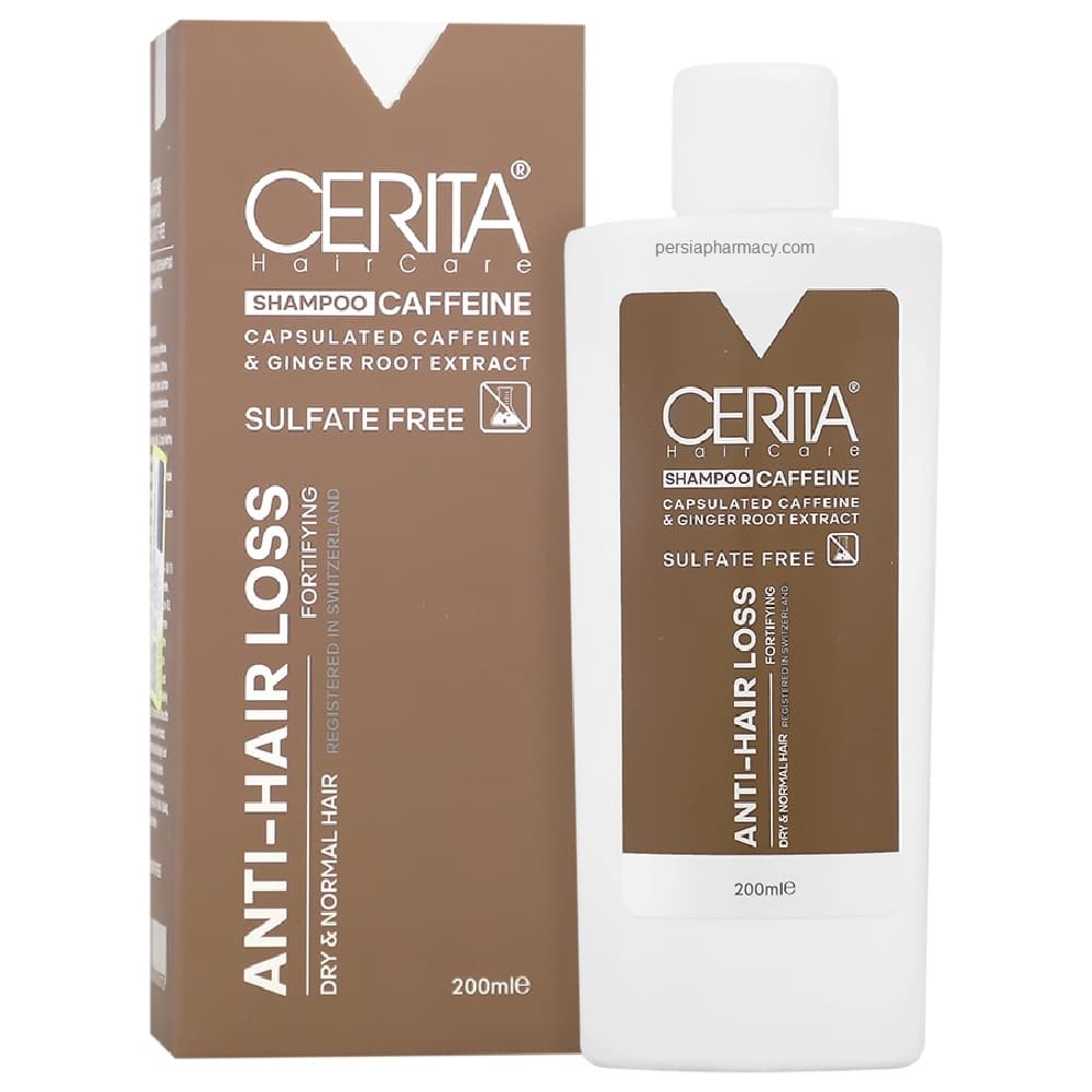 شامپو کافئین بدون سولفات سریتا CERITA
