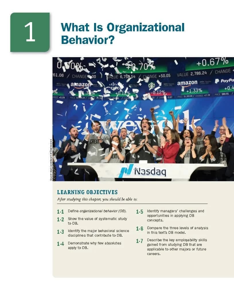 کتاب Organizational Behavior — تصویر ۲