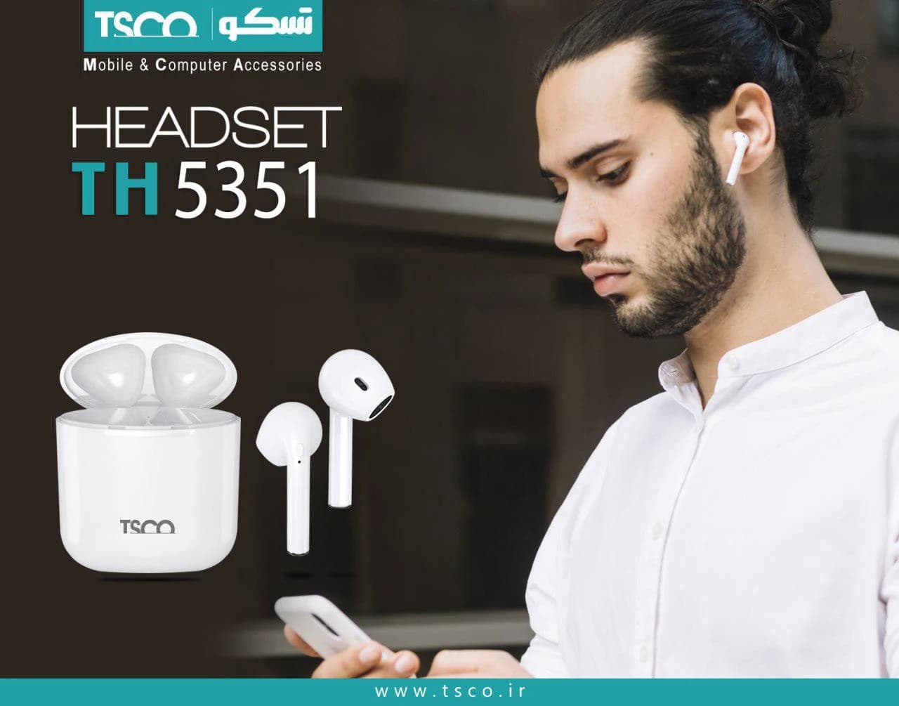 هدفون تسکو TH 5351 TWS — تصویر ۴