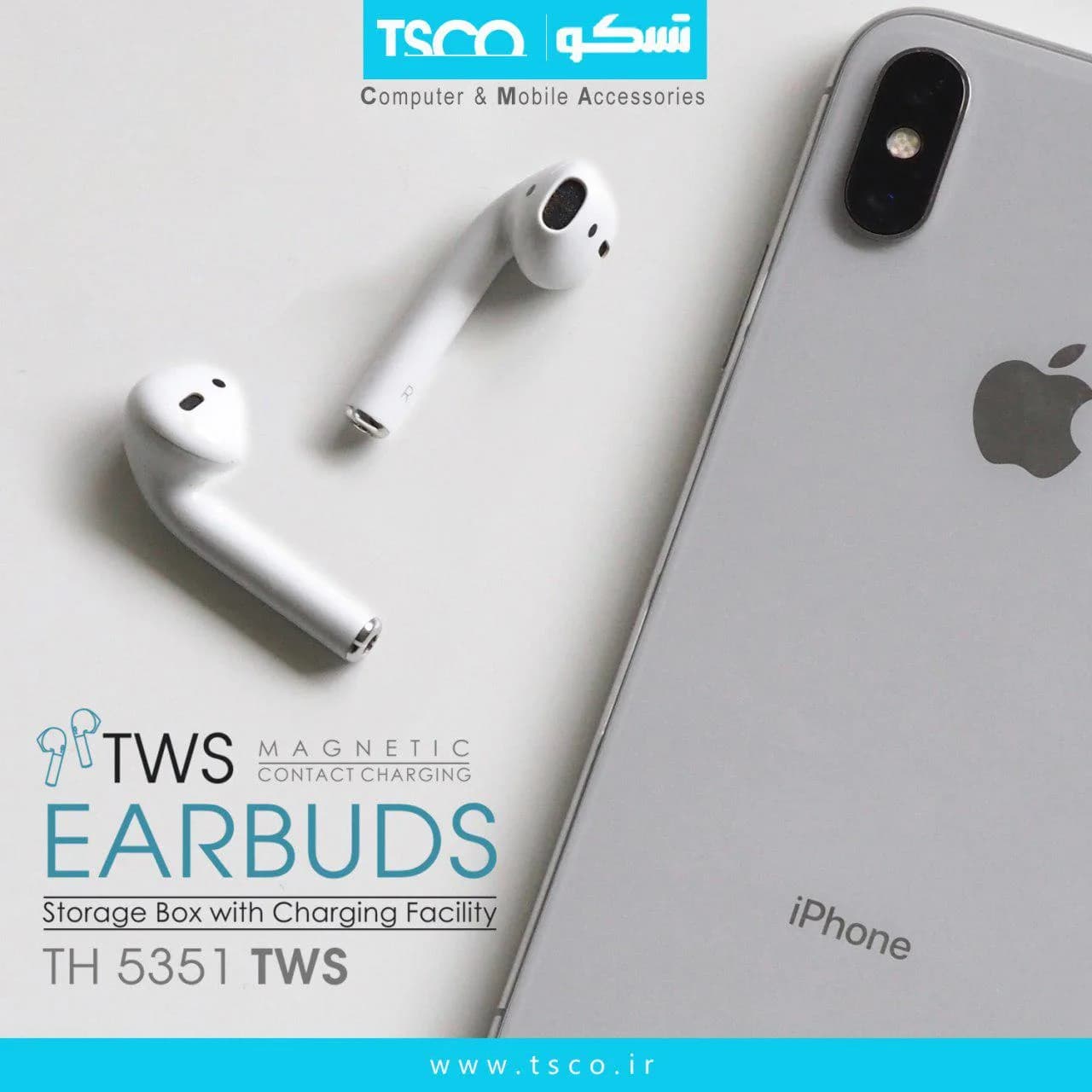 هدفون تسکو TH 5351 TWS — تصویر ۵