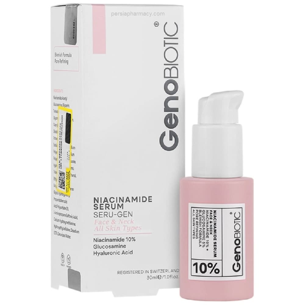 سرم نیاسینامید ژنوبایوتیک 30 میلی لیتر GENOBIOTIC