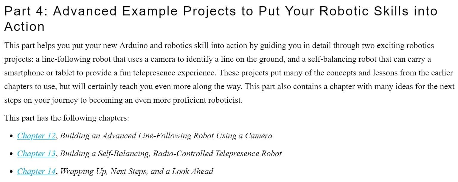 کتاب Practical Arduino Robotics — تصویر ۵