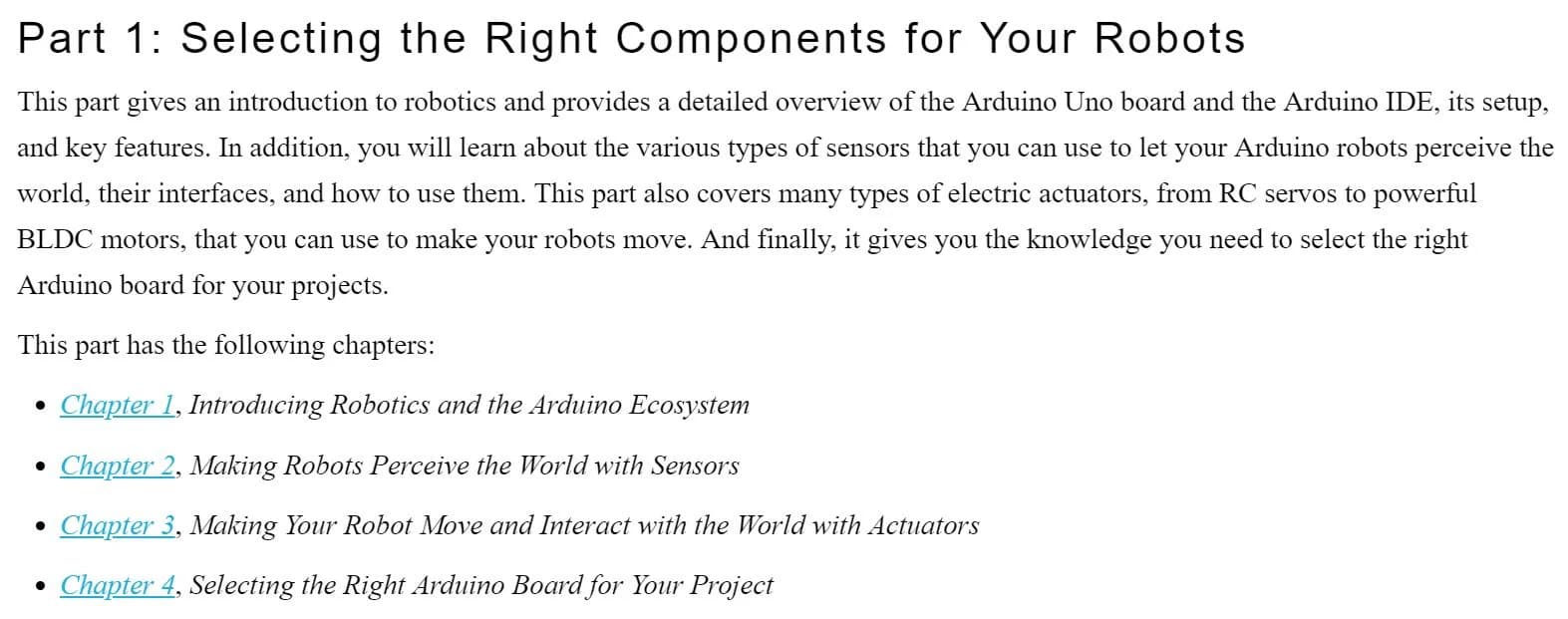 کتاب Practical Arduino Robotics — تصویر ۲
