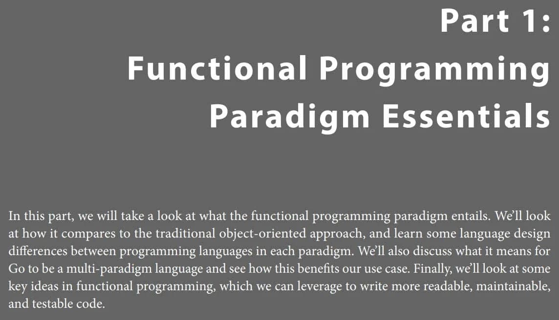 کتاب Functional Programming in Golang — تصویر ۲